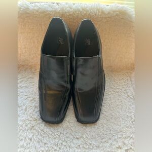 JF J. Ferrar Men’s Black Dress Shoes JC Penny Size 7